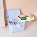 Home Medicine Box, Portable Compact First Aid Box, Plus Emergency Medical Box, Double Layer Medicine Box, Family Travel Portable First Aid Box, Large Capacity Medical Box by joyclick.. 