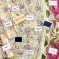 Butterfly Dress for Women Butterfly Lawn Suit Maria B Style Unstitched 3 Piece Pakistani Dress, Embroidered Printed Lawn Front, Printed Back Sleeves, Chiffon Dupatta, Dyed Cambric Trouser, Viral Trendy Summer Party Wear Latest 2026. 