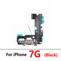 Charging Port Board Flex for iPhone 5s 6 6s 7 8 Plus X XS Max XR Microphone Jack Usb Plug Ori Flex Cable Ribbon Replacement. 