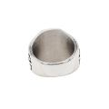 Celtic Viking Jewelry Stainless Steel North Viking Letters Triangle Symbol Vintage Ring For Men. 