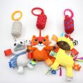 XXFCZ Good Quality Newborn Baby Rattles Plush Stroller Cartoon Animal Toys Baby Hanging Bell Educational Baby Toys 0-24 Months. 