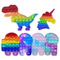 Stress Toys Squishies Rainbow Fidget Toys Pack Push Bubble Cheap Antistress Toys Pop Fidget Reliver Cute Squishies. 