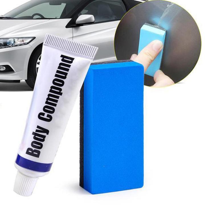 1 【HOT】 Car Scratch Repair Body Compound(1 Set) Car Paint Care Set Polishing Grinding Buffing Paste Wax Vehicle Auto Care Body Compound