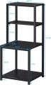 Printer Stand with Storage Shelf, 49.2 inch Large Tall 4 Tier Printer Table for Home Office Organization Space Saving Desk Rack for Printer Computer CPU Shredder. 