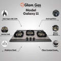 Glam Gas GG Galaxy 12 Hob | 3 Burner | Kitchen Gas Stove | Gas Stove | Choolah. 