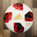 Telstar FIFA World cup Football White Match Soccer Ball 2018 Size 5 with free Nozzle by King Sports. 