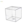 Acrylic Clear Box Transparent Box for Candy Earring Cosmetics Decoration. 