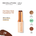 Makeup Revolution Fast Base Stick Foundation F18. 
