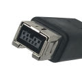Firewire 800 To 400 9 Pin To 6 Pin Cable 9pin 6pin 0.6m Ieee 1394 Firewire 800 9-Pin/6-Pin Cable 6 Feet9 Pin To 6 Pin. 