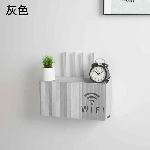 (GREY)%20Wall-mounted%20router%20box%20Office%20Media%20Decor%20Console%20Wifi%20Wifi%20box%20Wireless%20storage%20boxes%20Rack%20Bracket%20Hangings%20Wall%20Shelf%20-%20Image%203