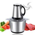 Chopper Machine Electric  - Meat Grinder - Hand Chopper - Qeema Machine - 6 Stainless Steel Sharp Blades - Powerfull Motor - Meat Chopper - Food Processor - 3 Liters Electric Chopper - Mixer Machine - Blender Machine - Meat Cutter - kitchen Accessories. 