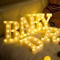 Light Up Letters,Alphabet LED Letter Lights Warm White Night Light Letters for Home Party Bar Wedding Festival Decorative (1 Piece) A TO Z  ALPHABET IS  AVAILABLE. 