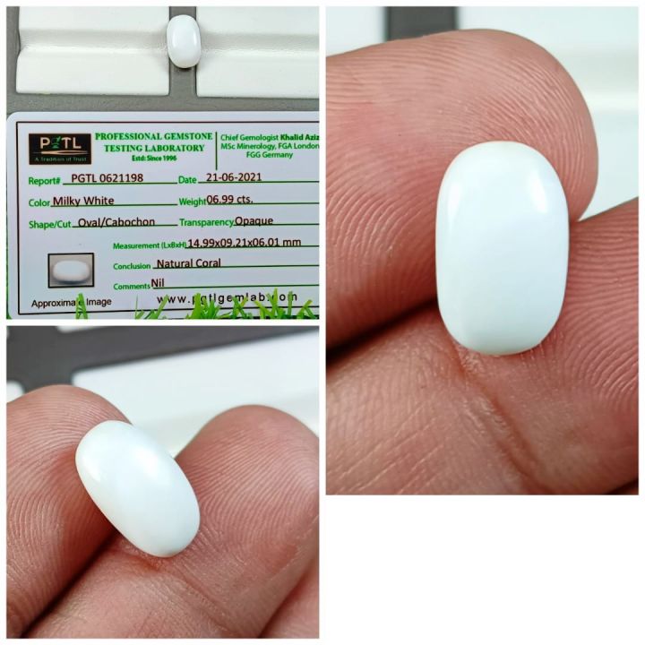 100 % original White Marjan with lab certificate