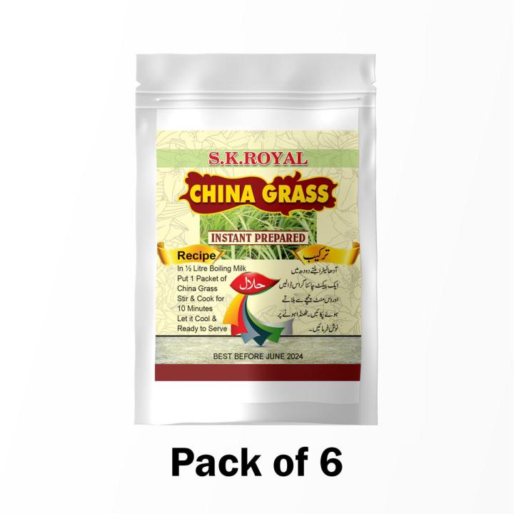 China Grass Powder (Ready to Cook) | Pack of 6