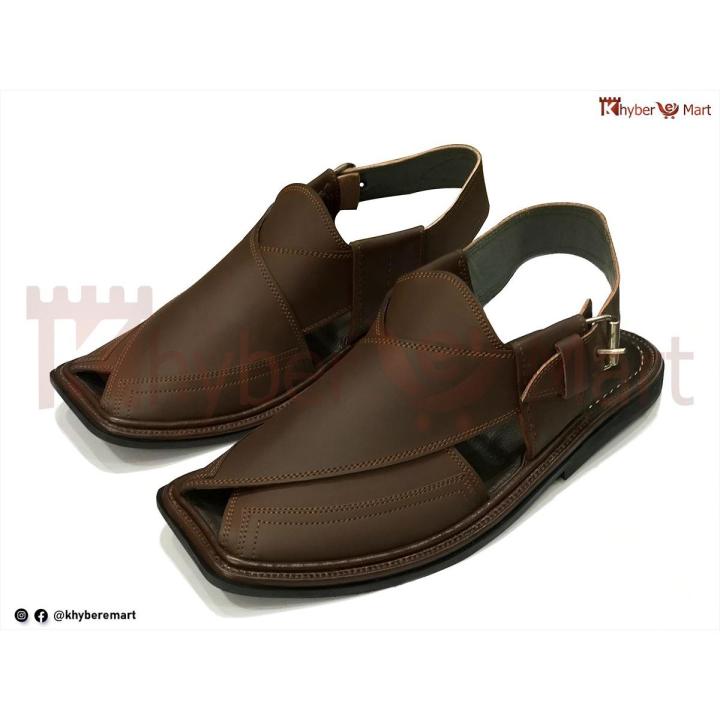 Kheri Men's Peshawari Sandals Kheri Chappal For Men New Design (SIDE  PIECES>LIGHT WEIGHTED>