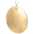 Pure Copper Mirror Small Round Bagua Door Lucky Outdoor Mirrors for Garden Wall Brass Hanging Office. 