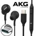 AKG Samsung Type-c Handsfree - USB C Type Jack -AKG Handsfree Imported , High Quality Deep Bass / Sound - Samsung Earphones - Headphones - Handfree. 