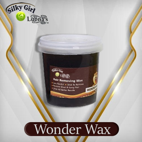 Organic Wonder  Wax 1 KG / Wax / Hair Removal / Body Wax / Pain-Free Hair Removal Wax / Professional Wax / Candle Wax / Chemical Free Wax / Long-Lasting Smoothness / Silky Girl Lubna`s Wonder Wax / Natural Ingredients / Effective Hair removal.