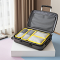 CUSTOMIZE 4Pcs Packing Cubes Travel Pouches Luggage Organiser Clothes Suitcase Storage Bag. 