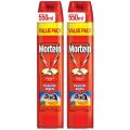 Mortein Flying Insect Killer Spray Peaceful Nights 550ml - Pack of 2. 