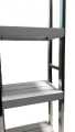 Techmanistan Heavy Duty Stainless Steel Rods Wooden Shelves Rack, Multipurposed Rack, Shoe Organizer, Kitchen Shelves Organizer Rack Books Shelves Rack Books Organizer, Outdoor Plant Pots Stand. 