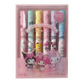 6pcs/set sanrio hello kitty cartoon highlights marker pen student art drawing doodle marker marker marker pen school. 