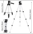 3.5 Feet Tripod Stand for Mobile Phones and Cameras. 