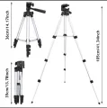 3.5 Feet Tripod Stand for Mobile Phones and Cameras. 