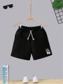 Children's Set Short Kit and Cotton T-shirt Love Bike Fashion Teen Kids. 