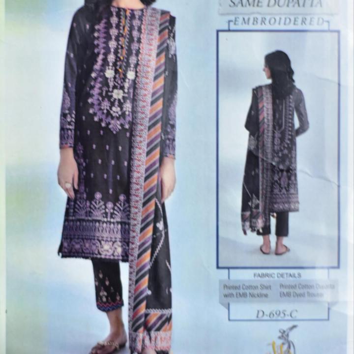NOOR-E-AZAL Embroidered Cotton Eid Collection