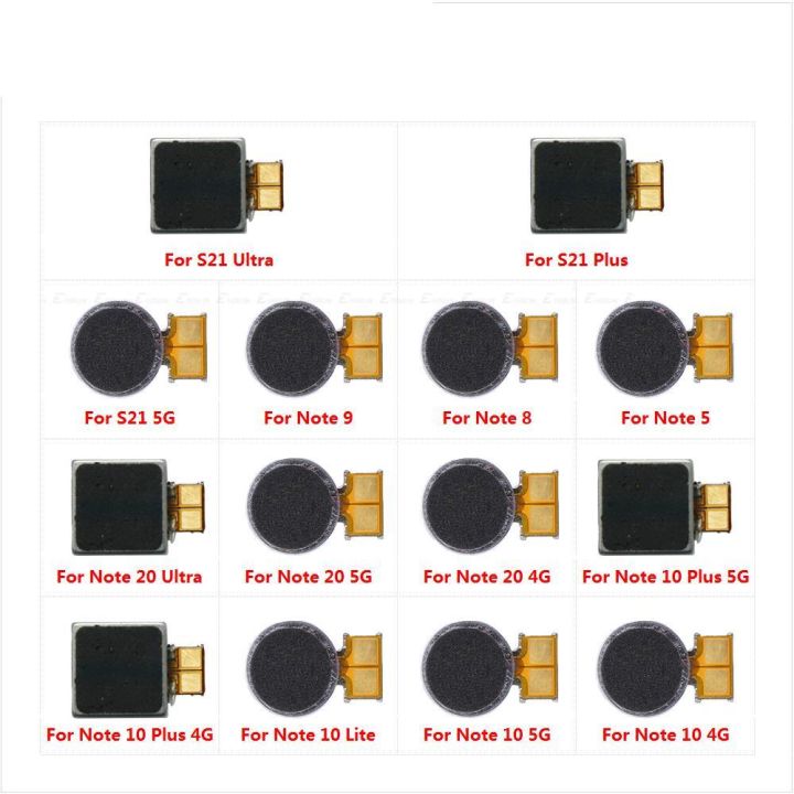 Vibrator Vibration Motor Flex Cable Parts For Samsung Galaxy S21 Note 5 8 9 10 Plus Lite 20 Ultra 4G 5G