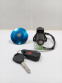 Yamaha YBR 3 in 1  Style Key Kit with Ignition Switch, Tank Lid and Side Tapa lock. 