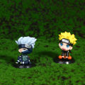 (New)2Pc/et Anime Q Verion Naruto Action Figure Naruto Kakahi Uzumaki Figures. 