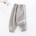 Manufacturers wholesale bamboo cotton children's mosquito-proof pants, summer baby baby bloomers, boys and girls, summer mosquito-proof long pants. 