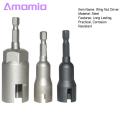 Shutter Tool Efficient Wing Nut Driver Set for Quick Installation Hex Shank Slot Wrench Tools for Easy Assembly Perfect for Shutter Drill Bit. 