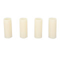 4 Pcs 9/16in ID Trailer Leaf Spring Bushings 722106 Nylon Trailer Axle Shackle Bushings for 1‑3/4 Inch Wide Binocular Spring Equalizer. 