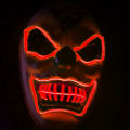 New Joker Cool Light LED Mask Halloween Horror Illumination Prop - Grass Green. 