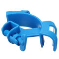 Aquarium Filtration Water Pipe Filter Hose Holder For Mount Tube Fish Tank Blue. 