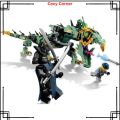 Cozy06051 Green Ninja Mech Dragon 544pcs Compatible 70612 Ninjago Lumilipad Mecha Dragon Building Blocks Bricks Laruan Regalobricks Toys Gift. 
