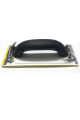 Sand Paper Holder Regmar Garmala Hand Sander Sponge Plastic Handle Metallic Plate Sandpaper - Gurmala with Rubber Base and with 2 Extended Clips. 