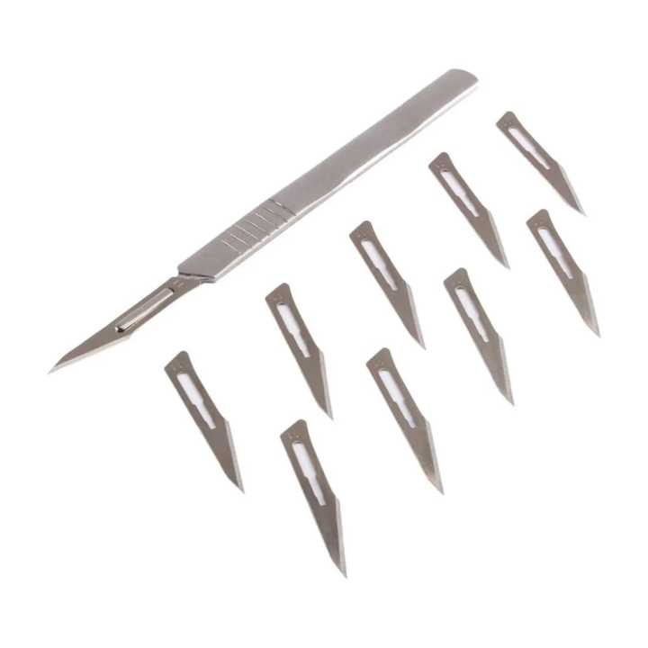 11 Scalpel Blades, Sterile, 100 PackbUse BladesDental Lab Blades ...