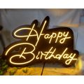 Customized NEON Sign plate - Name Plate - 4 Letters Alphabets. 