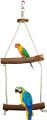 10 Packs Bird Parrot natural wooden Chewing Toys - Hanging Bell Birds Cage Toys Suitable for all types of Parakeets, Cockatiel, Conures,Finches,Budgie,Macaws, Parrots, Love Birds. 
