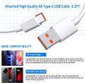 Original Xiaomi 67W 55W 33W USB Type C Turbo Charger Cable For Mi 6A Type-C Fast Charging Data Cable Fast charging, Fast transmission, Stronger compatibility Mi Turbo Charge Type C Cable. 