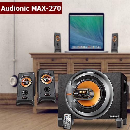 Max 270 Multimedia Bluetooth Woofer Bass Speakers For Computers
