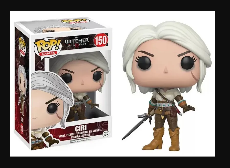 The Witcher Kuscheltier – 28 Cm, Super Weich, Als Geralt, Ciri Oder Yennefer, Offizielles Lizenzprodukt