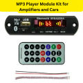 5V Bluetooth MP3 Player Module Kit with Remote Control | USB/TF/AUX/FM Radio Audio Decoder Circuit | Sound for Car & Ampifiers DIY Projects. 