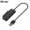 SATA To USB Adapter,USB 3.1Type C USB3 2.0 Cable 2.5 HDD External Hard Drive Converter For Laptop SSD 22 Pin SATA III USB Cable. 
