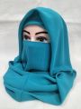 Misri hijab/Ninja Nectar hijab/Ready to wear chiffon scarf. 