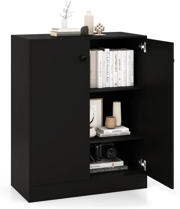2-Door%20Storage%20Cabinet,%20Modern%20Floor%20Cabinet%20with%203-Tier%20Shelf,%20Freestanding%20Side%20Cabinet%20with%20Anti-Toppling%20Device,%20Storage%20Organizer%20for%20Living%20Room,%20Kitchen,%20Dining%20Room,%20Entryway%20-%20Image%204